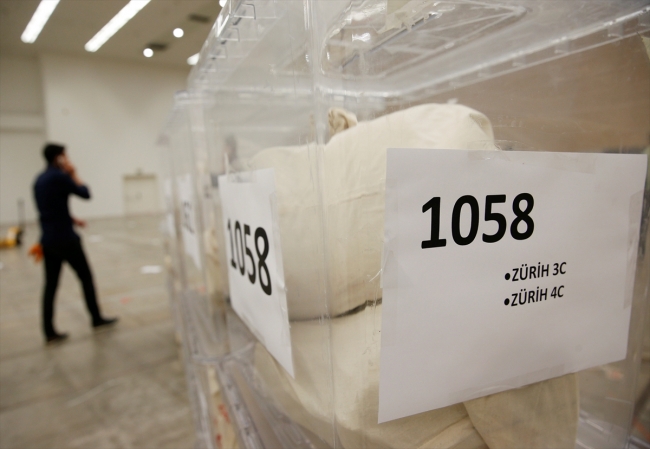 Yurt dışından gelen oylar tasnif edildi